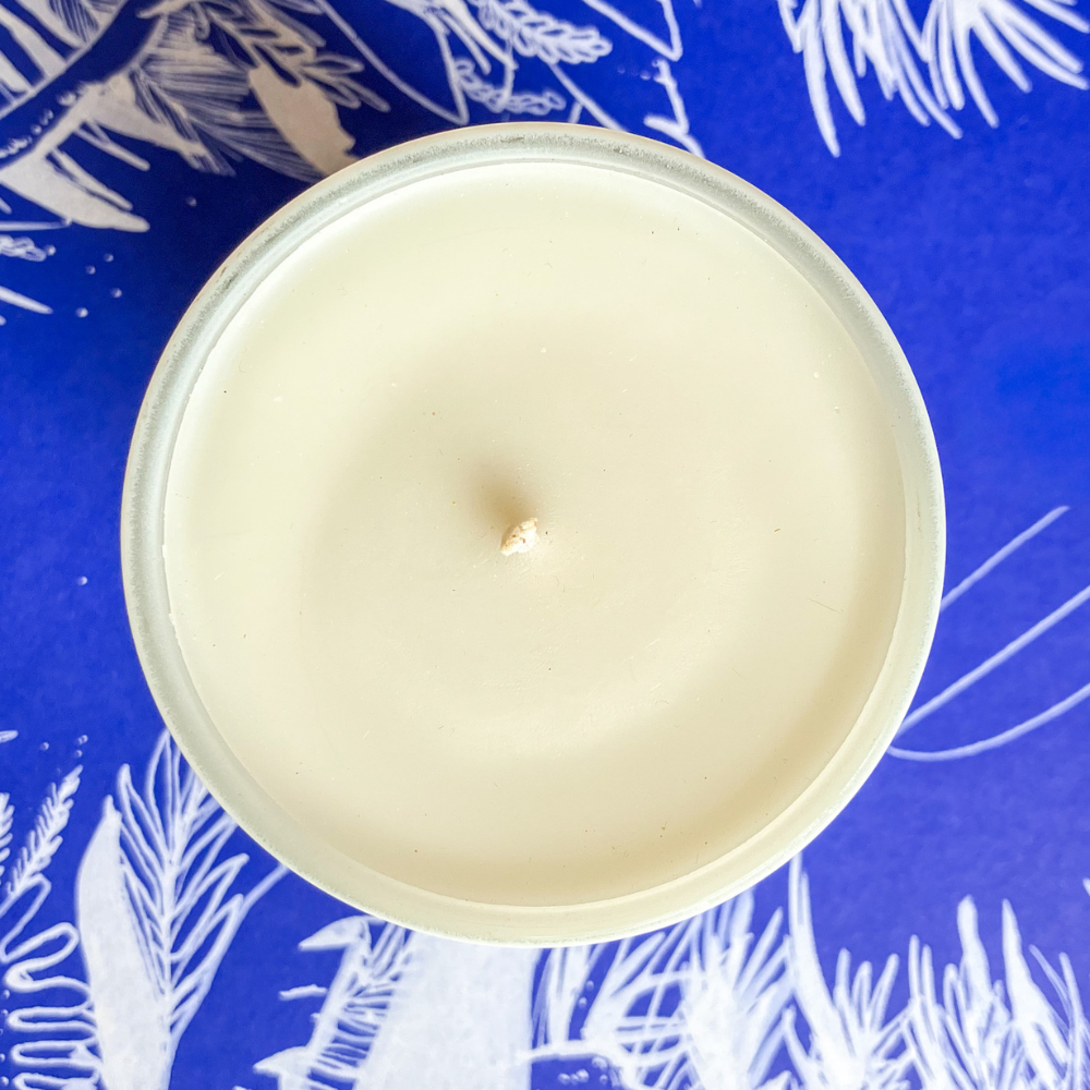 Bougie Saint Carlo Acutis · Menthe & Agrumes