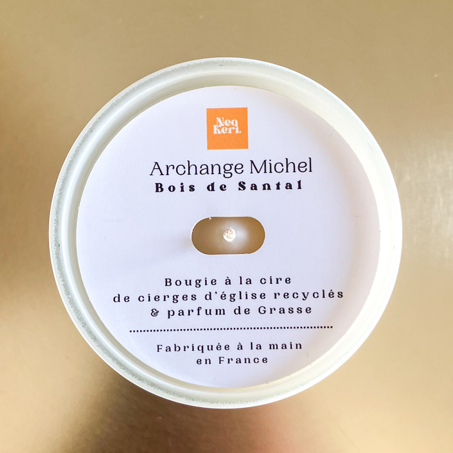Bougie Archange Michel - Bois de Santal
