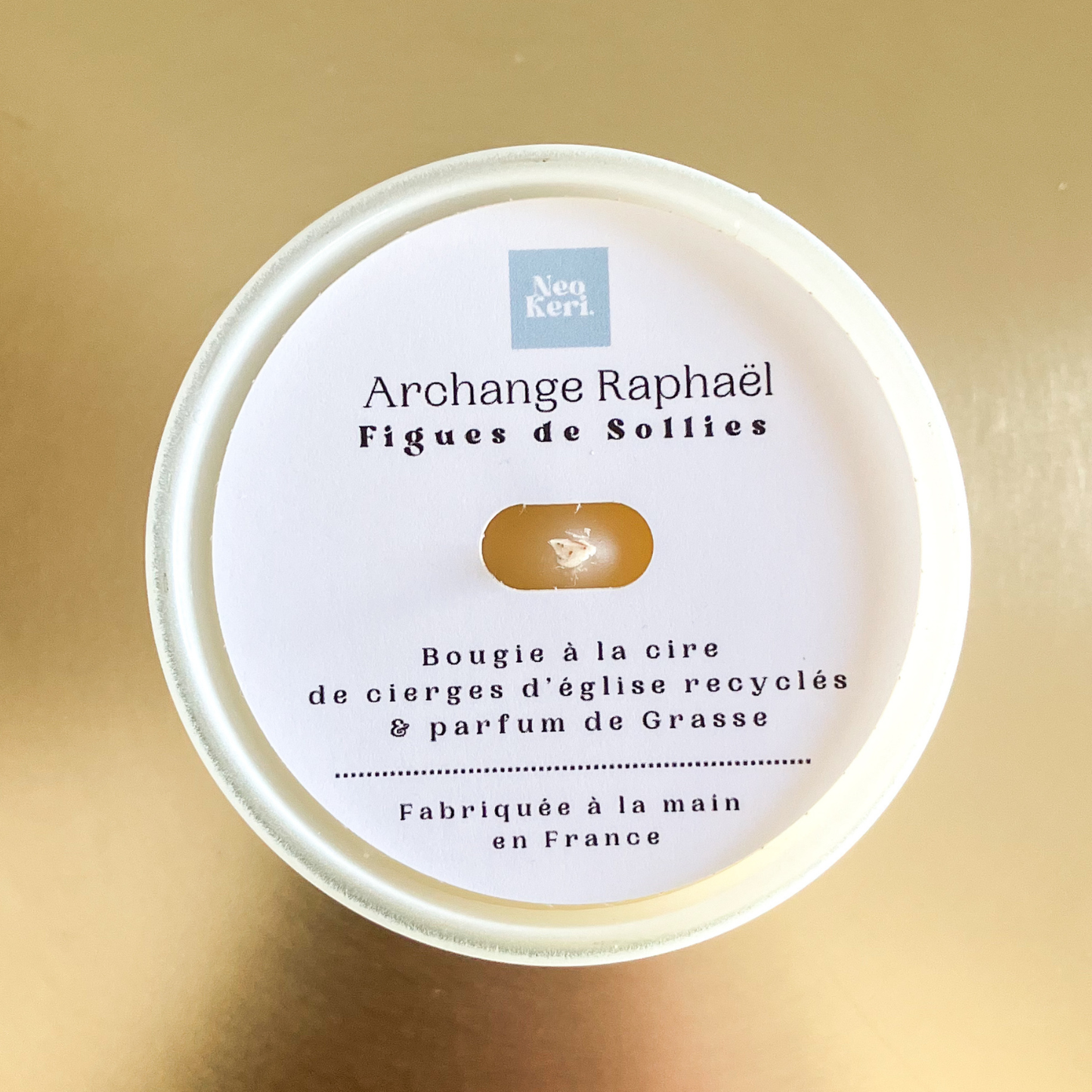 Bougie Archange Raphaël - Figue de Sollies