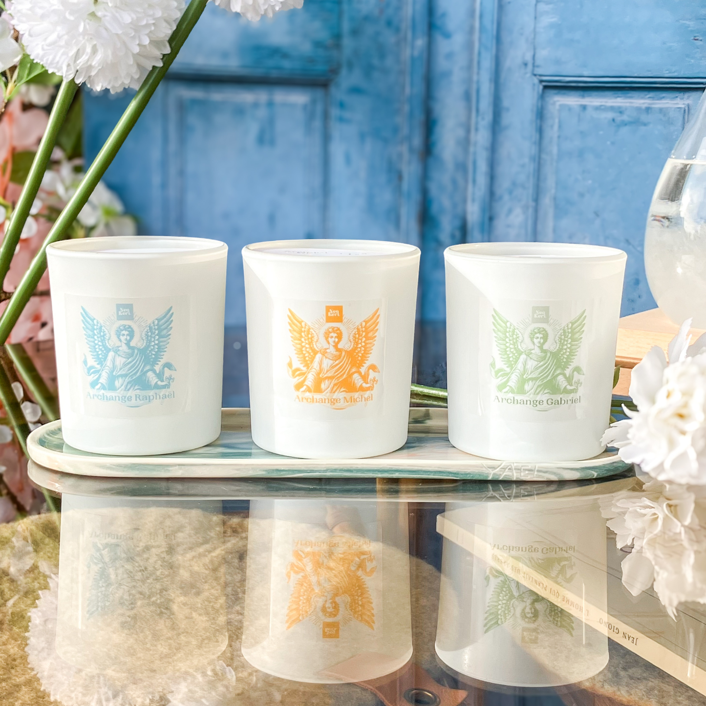 Bougie Archange Michel - Bois de Santal